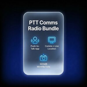 Patrol radio bundle with data and communications features for field teams