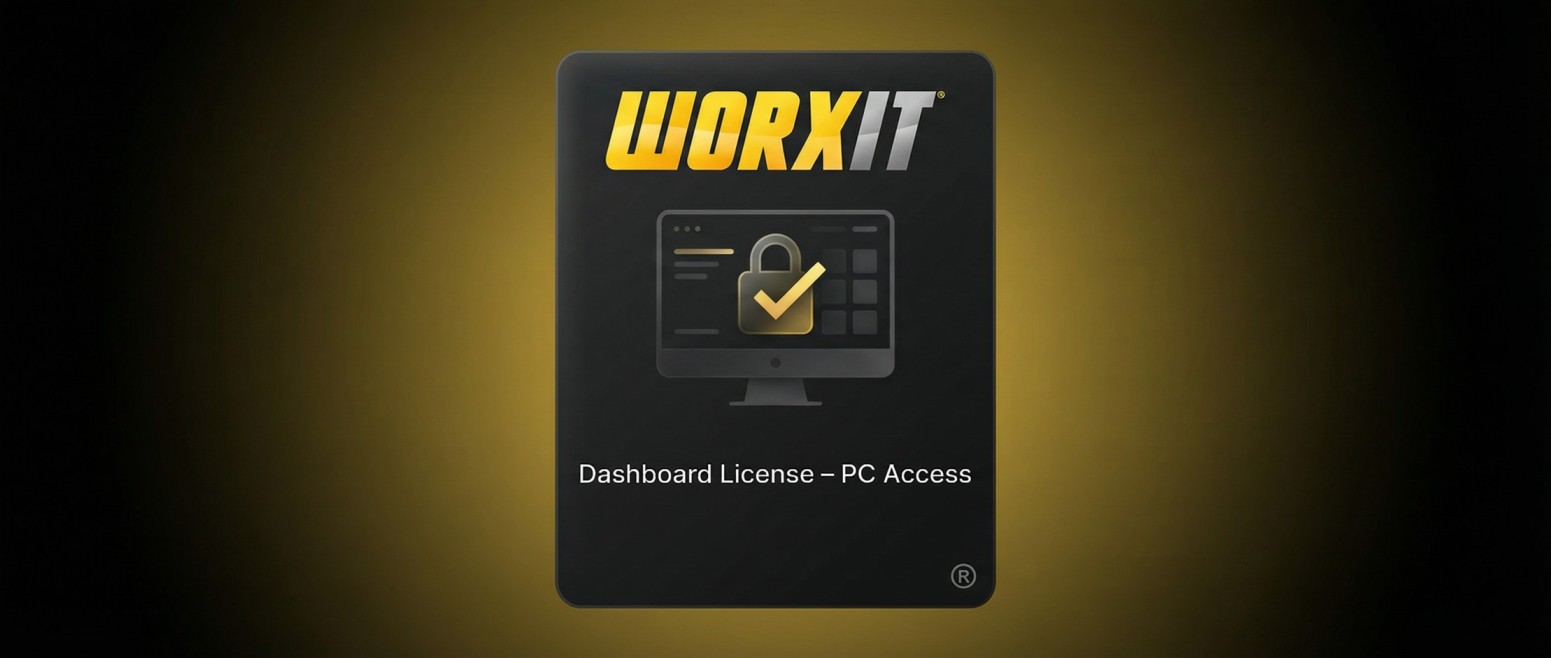 Worxit dashboard access for workforce management and real-time operations monitoring