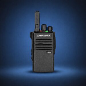 Zamatrack T522A two-way radio with long-range communication and GPS for security and fleet management